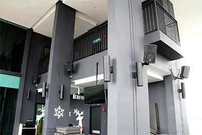 大发28凭借其久经考验的音质被马六甲瑞士花园酒店及公寓选中
